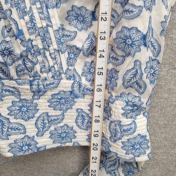 ANTHROPOLOGIE WRAP BELTED TOP, SIZE S - Picture 7 of 7